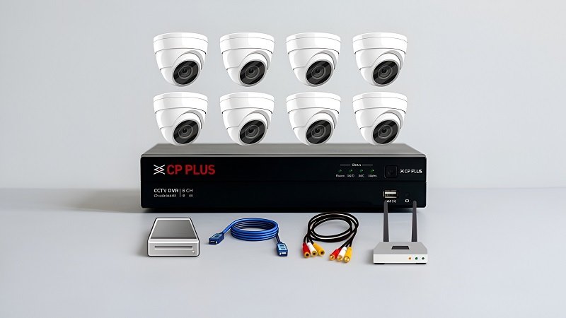8 Camera CCTV